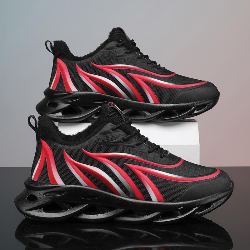 

Men s shoes autumn and winter new velvet trendy sports shoes casual running shoes versatile trendy shoes sports shoes 39
