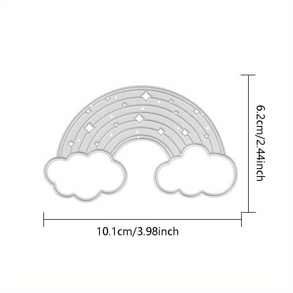 Rainbow Metal Cutting Dies Stencils for Scrapbooking/Photo Album Decorative Embossing Paper Cards Crafts