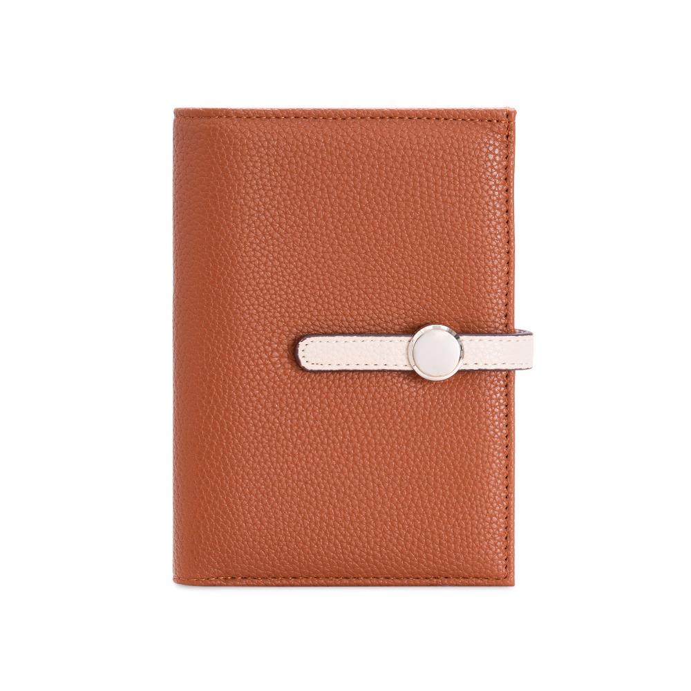 

Card Holder PU Passport Bag Ticket Holder Passport Clip Portable Storage Bag Women