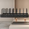 Adjustable Kitchen Cabinet Storage Rack With Slide Out Shelves For Cookware Dishes Spices Metal Construction Tray