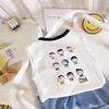 Summer Kids Cotton Cartoon Print Vest Sleeveless Inner Top For Boys And Girls