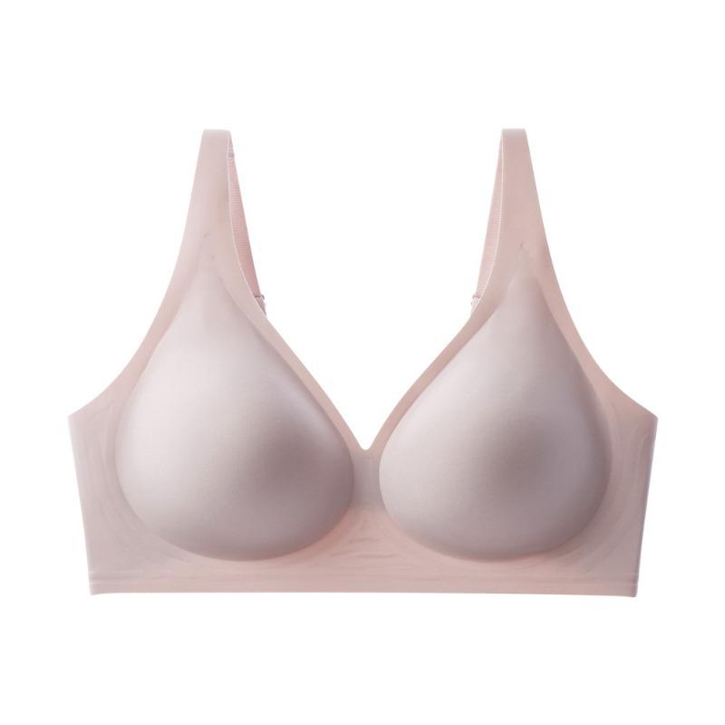 Women Plus Size Seamless Bra Push Up Support No Underwire