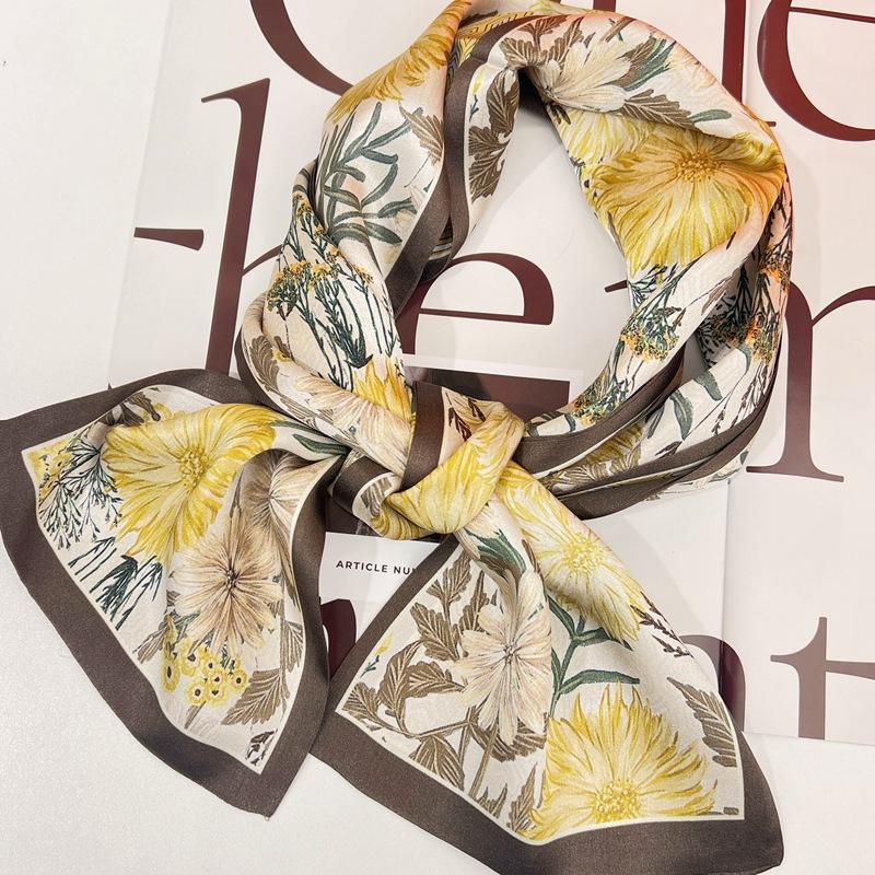 

Шелковый шарф Шелковый шарф Женский Длинный Длинный Шелковый Специальный Летний Тонкий 150CM