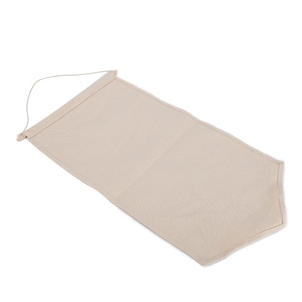 Canvas Wall Hanging Jewelry Organizer Beige Accessories Display Board Foldable Organizer  Door