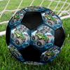 Truck Theme Size 5 Soccer Ball, Suitable for Both Indoor and Outdoor Matches, a Gift Suitable for Everyone.