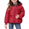 Kids' Pocket Coat - Solid Color Short Cotton Jacket