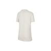 Nike T-shirt Girocollo Manica Corta Stampa Logo Lettere Serie Alta Pallacanestro SS23 Top Bambino Grigio Fantasma Bianco FJ7232-030
