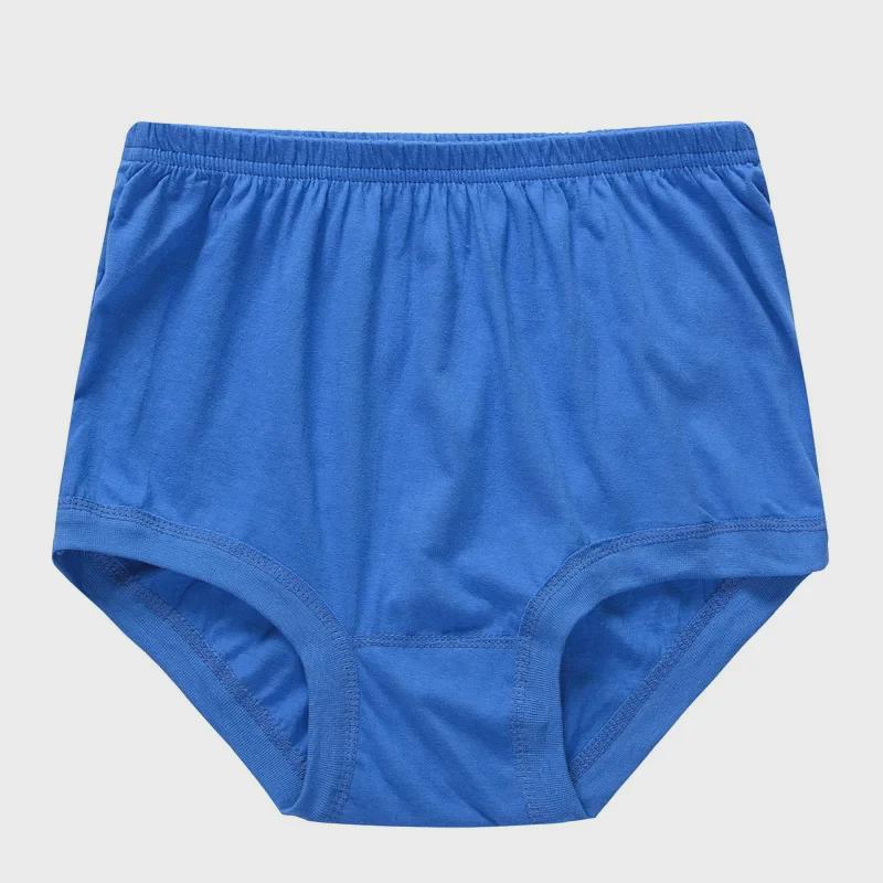 High Waist Plus Size Cotton Briefs for Older Men