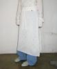 Ronron Pointelle Knit Long Skirt Ivory