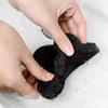 4 Pcs Black Pet Hair Remover Bear Shape Cleaning Sponge Fur Remover Laundry Adhesive Film  Sofa