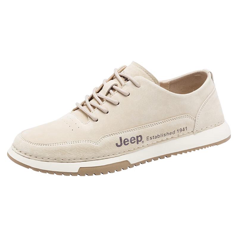 Jeep-A Men s P10121300K Casual Suede Sport Shoes 42