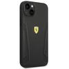 Ferrari Fehcp14Mrbuk Iphone 14 Plus / 15 Plus 6.7 Czarny/Black Hardcase Leather Stamp Sides