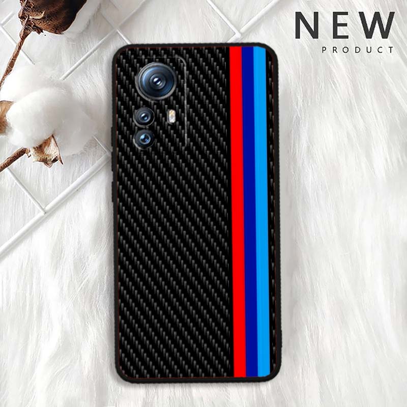 Technology Carbon Fiber Art For Xiaomi Mi 15 14 13 13T 12 12T 12S 11 11i 11T Pro Ultra Lite 5G Black Soft Phone Case