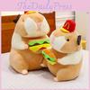 Mcdonalds Cavia Corp Porcellus Hamburger Plush Toy Stuffed Animal Gift Doll