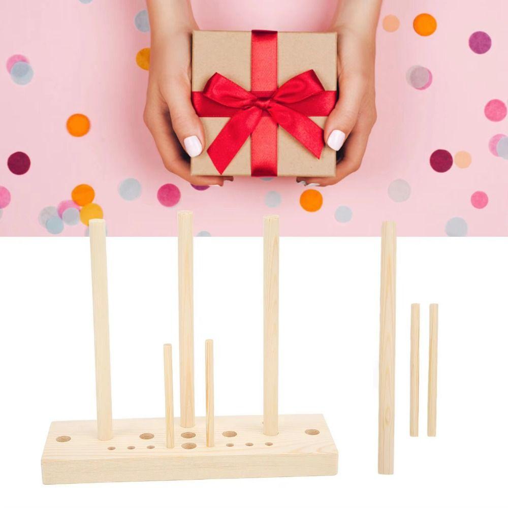 Adjustable Ribbon Bow Maker Board Sticks Bows Makers Kit Ribbon Wreath Maker Party Decorations
