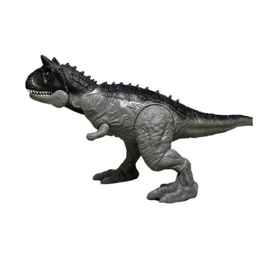 Kids Dinosaur Toy with Light Sound Movable Joints Roaring Tyrannosaurus Rex Carnotaurus Velociraptor Figure Toddlers Educational Simulated Dino Model