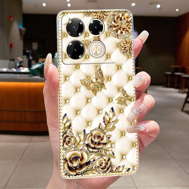 Soft Silicone Phone Case For infinix Note 40 Pro 4G 5G Note40 Pro+ 40S Funda Luxury Dragon Cute Cool Boys Girls Clear Back Cover