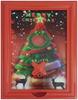 Candy Dispenser with Picture Frame 2-in-1 Snack Storage Rack Desk Candy Box for Kids Room Bean Cereal Christmas Gift