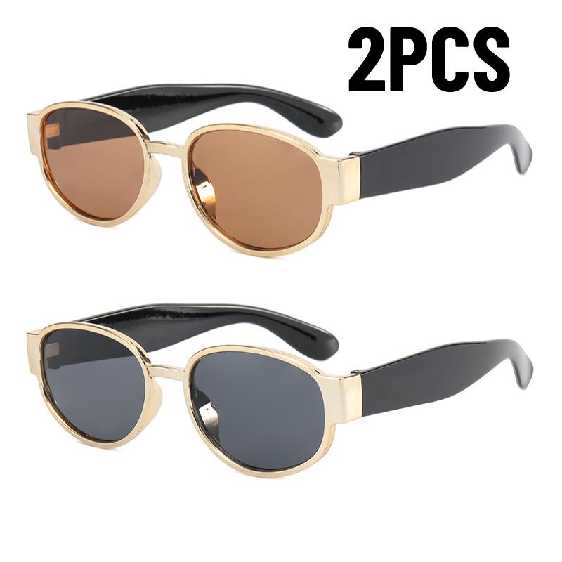 

New Fashion Vintage Sunglasses Women Men Brand Designer Retro Oval Luxury Sun Glasses Female Male Eyewear Uv400
