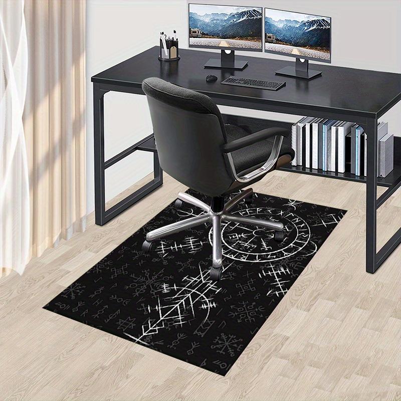 

1pc Viking Runes Themed Rug for Home Decor, Non-slip Office Carpet, Chair mat, Outdoor Mat, Christmas and Halloween gifts-0731094 60cm by 90cm