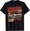 Retro JDM Tuner Car Art T-Shirt - Japanese Street Scene Design