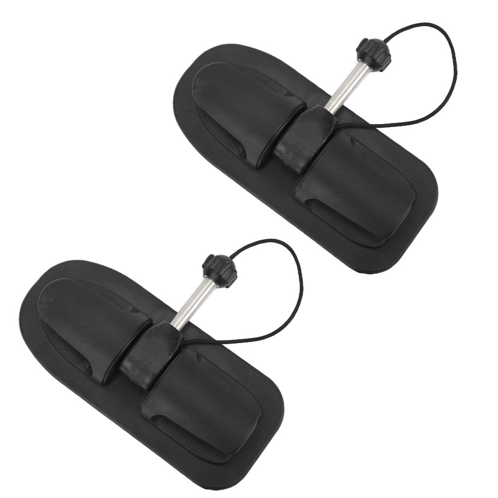 1 Pair Oar Holder Paddle Lock Support Universal for Inflatable Boat Kayak Canoe Dinghy Raft 0.4in Iron Core