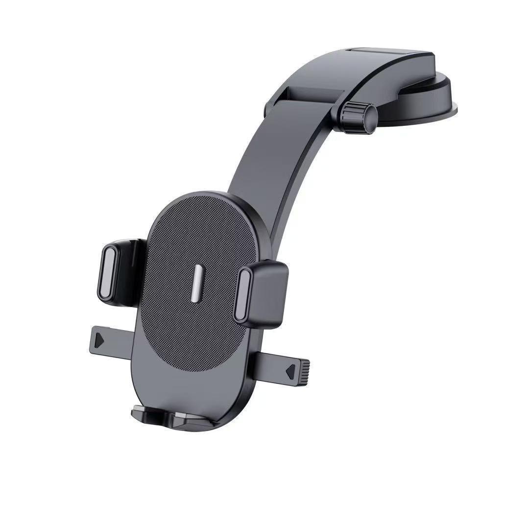 Waterfall Style Car Suction Cup Phone Holder with One-Button Navigation