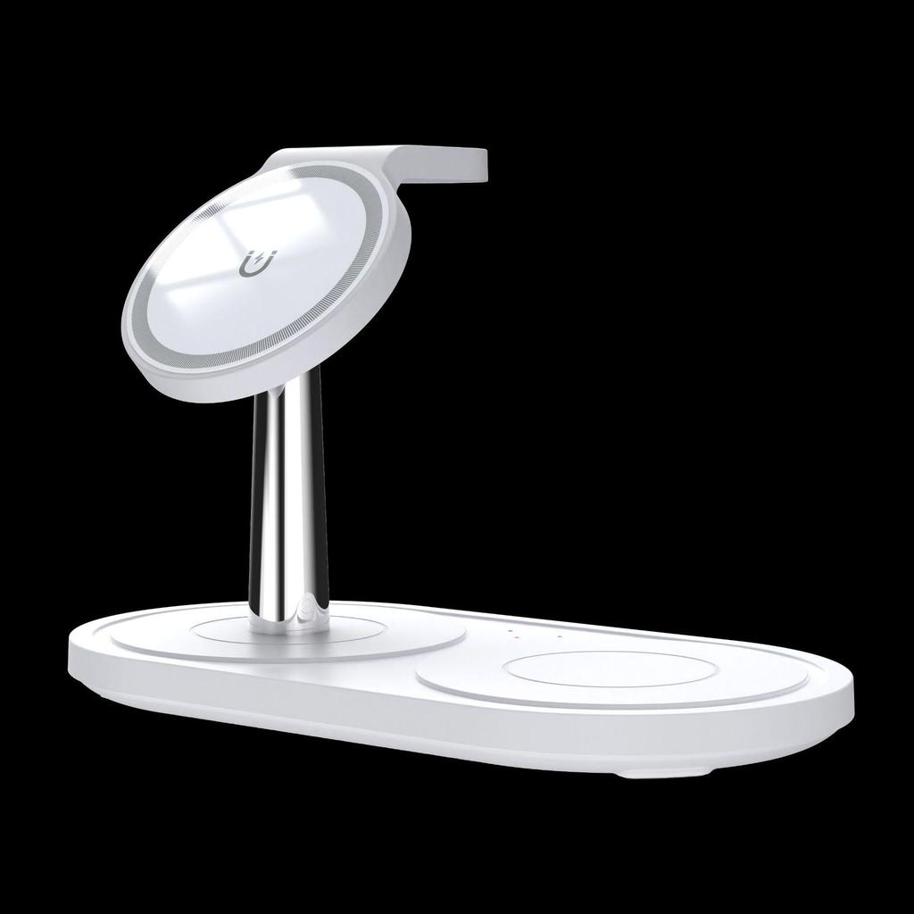Magnetic 3-in-1 Wireless Charger for Apple Phone and Watch