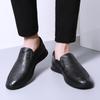 Fashion Fashion Men's Handmade Casual Slip on Shoes New Top Layer Cowhide Leather Men Loafers Outdoor Comfortable Breathable Men Shoes