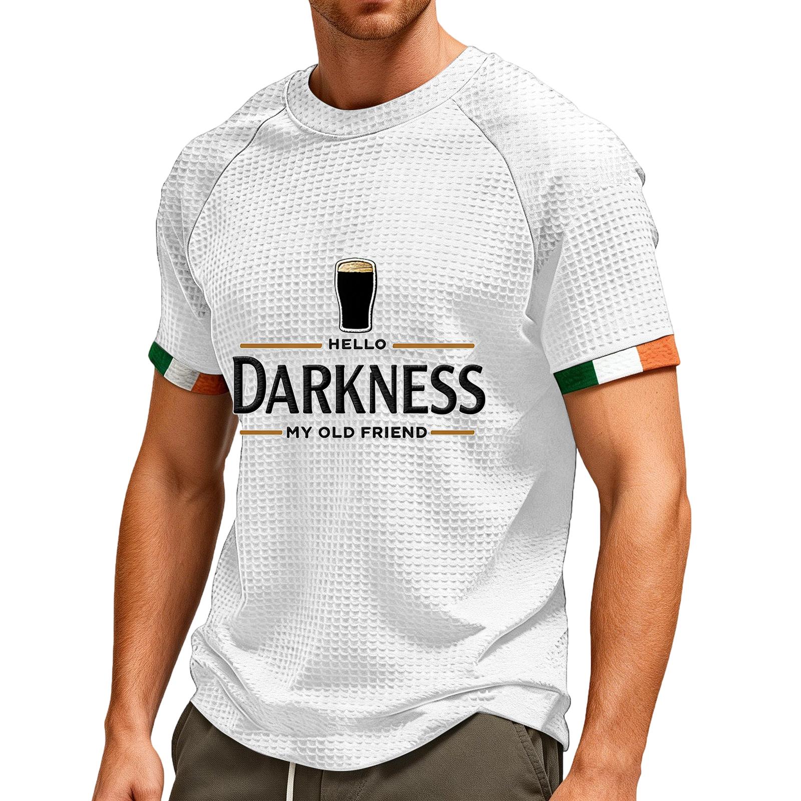 Men s Darkness My Old Friend T-Shirt Irish Beer Shirt Ireland Tee XL белый 1350₽