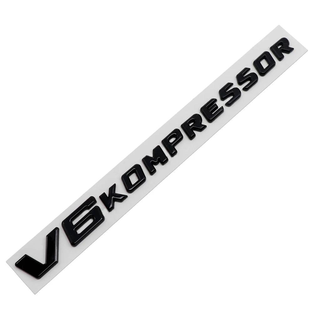 

Для V6 V8 V12 KOMPRESSOR Боковая эмблема автомобиля Наклейка на багажник для W212 W213 W204 W205 W168 W176 CLK GLA G63 G500 V6 KOMPRESSOR чёрный