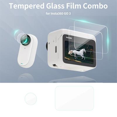 For Insta360 GO3 HD Screen Tempered Film Guard For Insta360 GO 3 Tempered Glass Protective Film For Insta360 GO3 Thumb Accessory