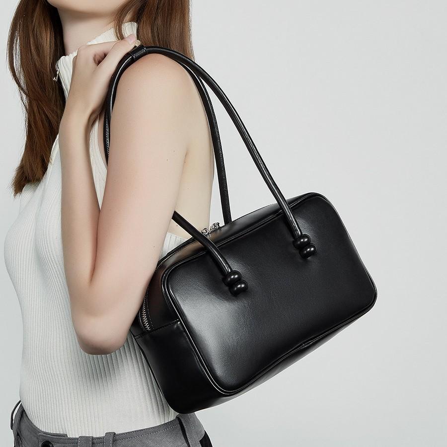 Large Capacity Women's Bag Leather Bag Fashion Underarm Shoulder Bag