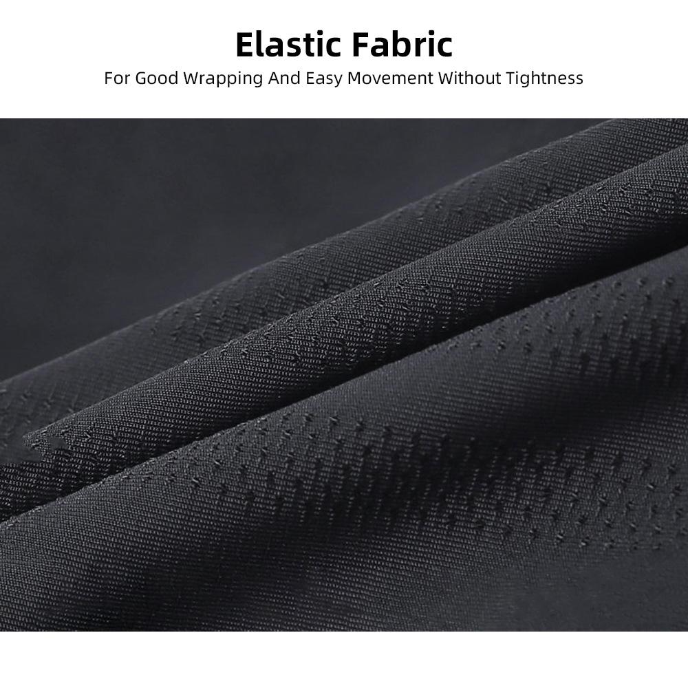 Herrvadderade cykelshorts Andningsbara Snabbtorkande Elastiska Bekväma För Långdistansväg Och