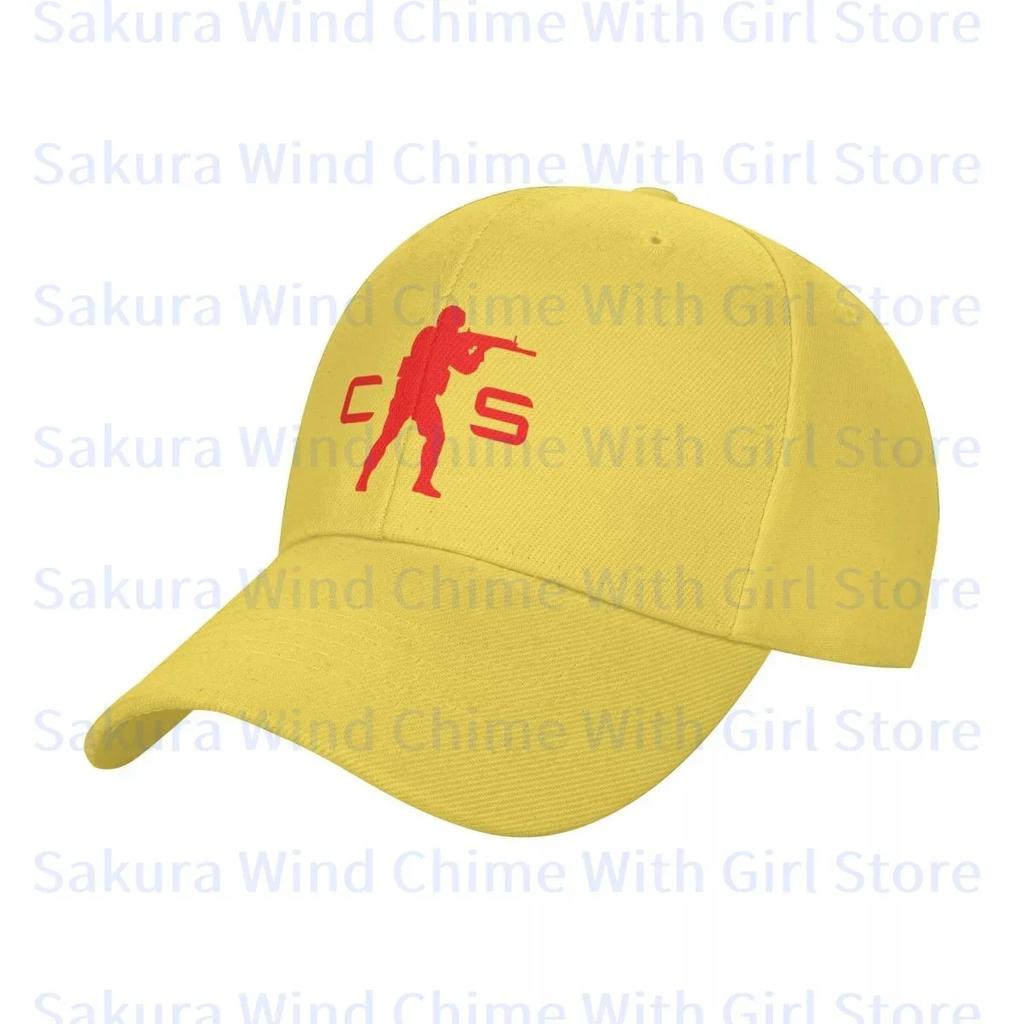 Fashion Counter-Strike 2 CS Baseball Cap for Unisex POLYESTER Hats Adjustable Hat Casual Truck driver Hat