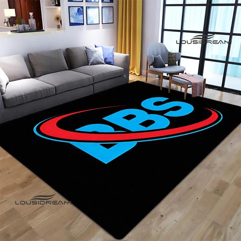 3D BBS racer Retro printed carpet Non-slip carpet bedroom decoration living room decoration washroom floor mat birthday gift