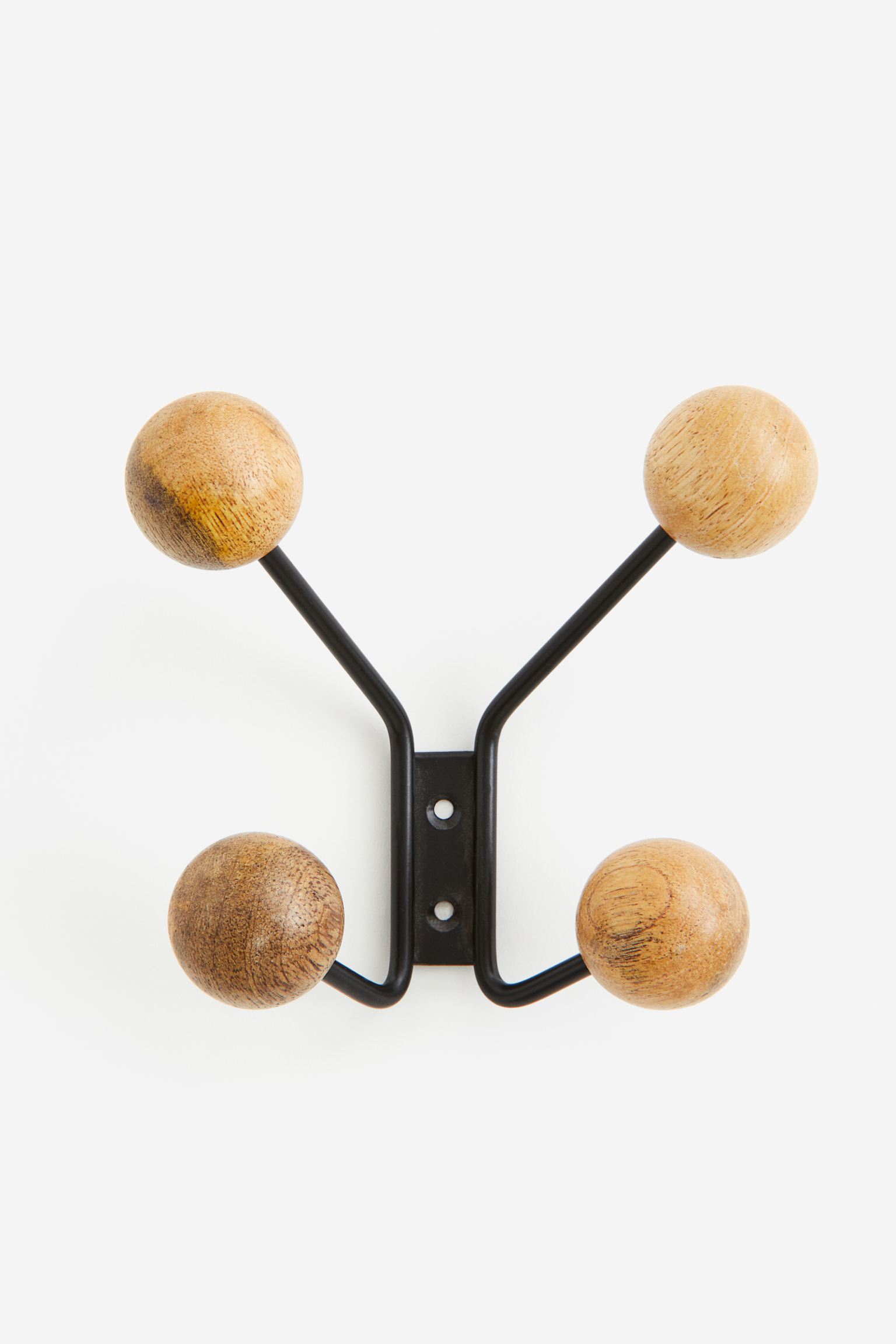 

Hanging rack in metal and wood