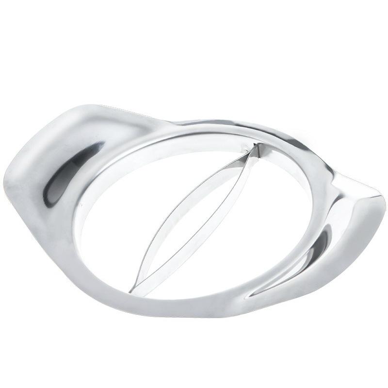 

1 шт., инструменты для фруктов, слайсер для манго, нож для кожуры манго, разделители для манго, инструменты для овощей, ножи для манго из нержавеющей стали, кухонная овощечистка серебряный