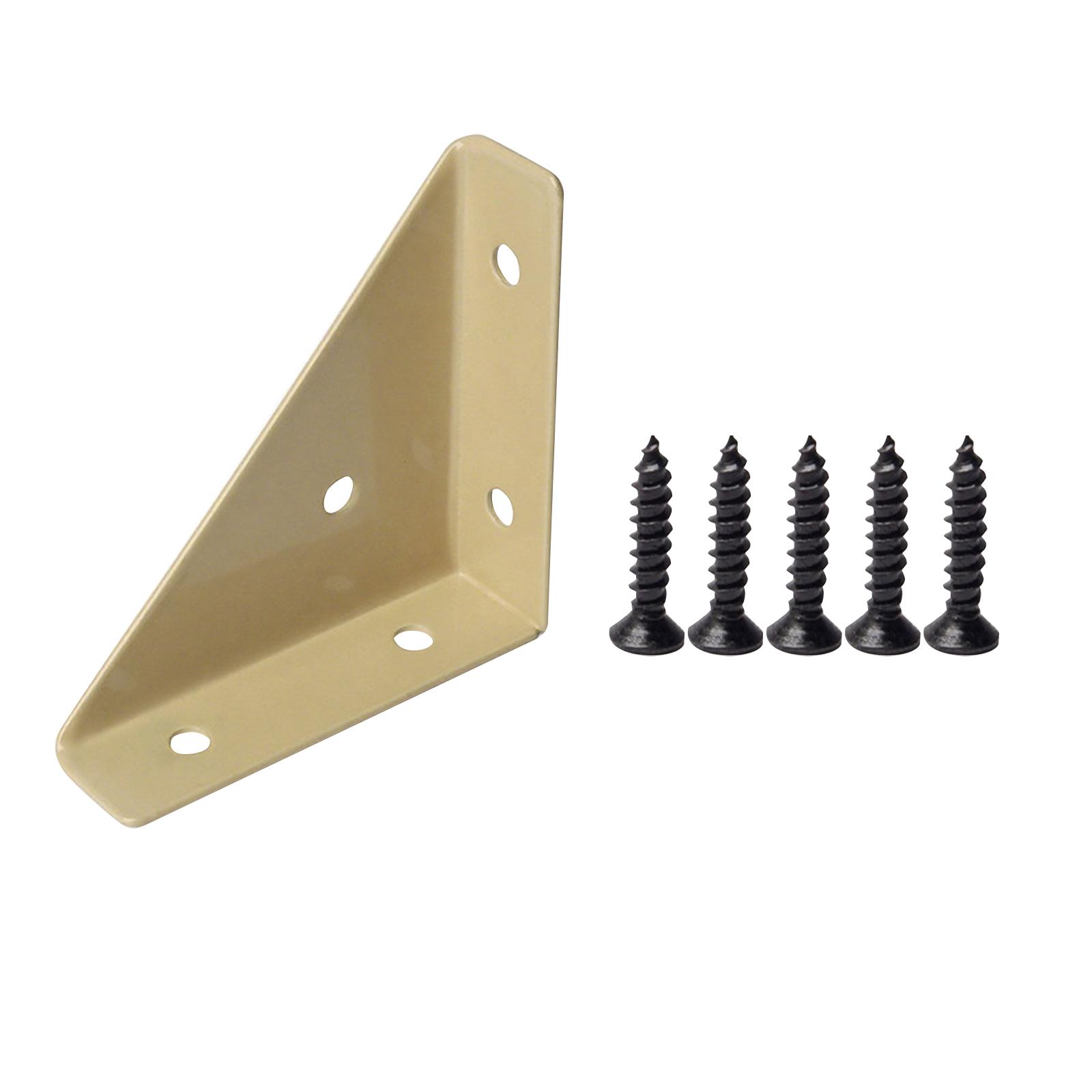 

Прямоугольный фиксатор угловой код утолщенная нержавеющая сталь многофункциональный крепежный кронштейн One Size бежевый