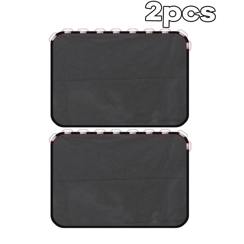 Magnetic Car Sunshade Curtains Summer Protection Side Window Shades Foldable Car Sun Shade Front Rear Auto Accessories