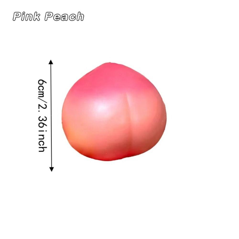 Sensory Fidget Squishy Peach Self-Made Blocks Filled Squishy Crunchy Squishy Children Gifts