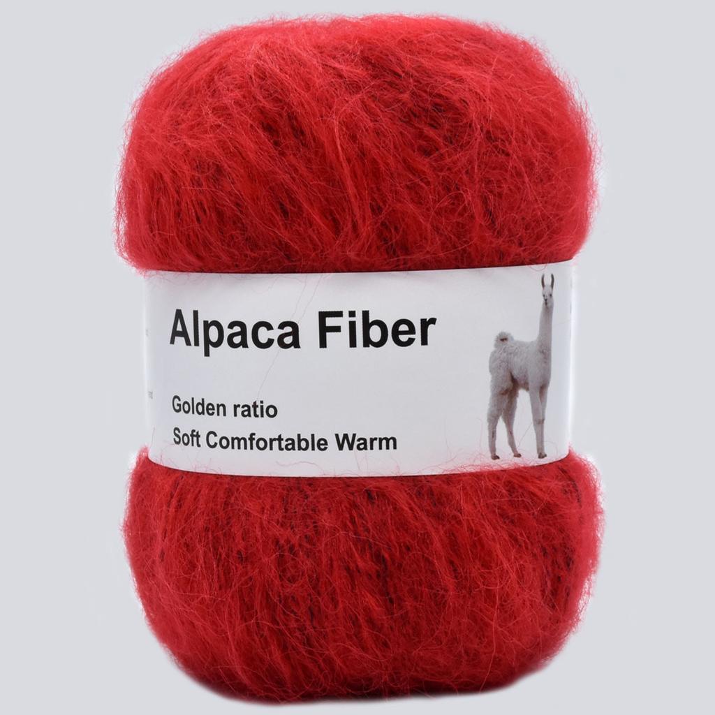 6pcs 300g/10.56oz Alpaca Blend Chunky Yarn Ultra Soft Vibrant Yarn for Knitting & Crochet | DIY Vest Sweater Scarf Making KitWarm Winter Craft Yarn