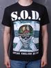 S.O.D. - Tala engelska eller dö T-shirt Svart mjältbrand Unisex T-shirt