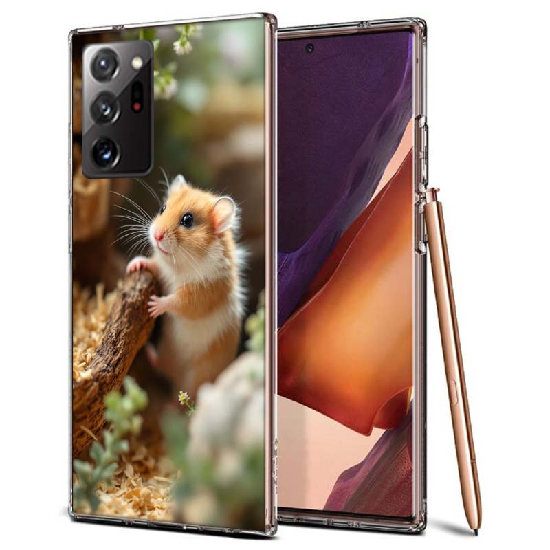 Hamsters With Hats Have Ears Phone Case for Samsung A55 A35 A25 A15 A07 A05S A16 A17 A26 A36 A37 A56 A57 Galaxy Note 20 10 A50S