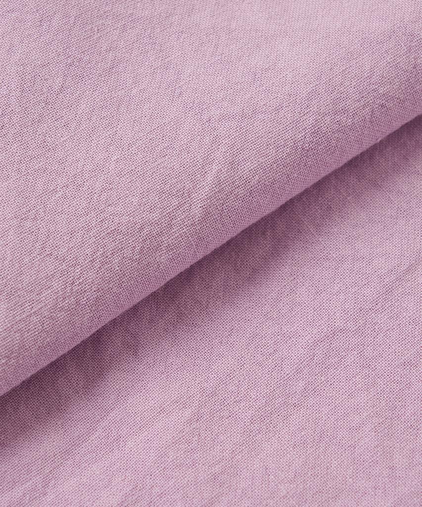 COTTON BELL Linen Elastic Waist Pants - Lavender