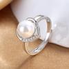 925 Sterling Silver Ring Open Adjustable Silver/Gold Ring Fashion Exquisite Student Girlfriend Jewelry Accessories Wedding Party