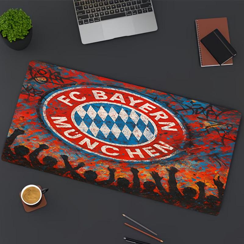 FC Bayern Print Mouse Pad, for Keyboard Pad Laptop PC Mat for Office Home Use, Desk Decor, Perfect Birthday Gift for Gamers