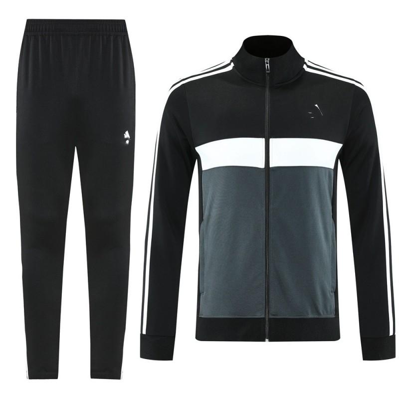 AJ Tracksuit Set Long Zip Football Training Suit No Team Men Women Sportswear