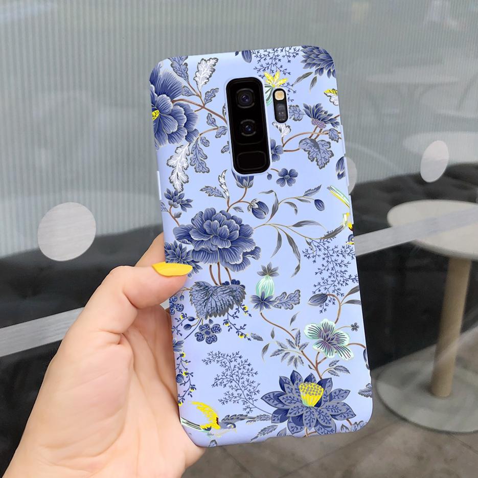 For Samsung Galaxy S9 Plus Case S9+ G965F Cute Candy Painted Fundas Matte Cover For Samsung S9 S9+ S 9 Plus Phone Case Soft Bags