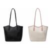 Casual Large Capacity PU Tote Bag Handbag Ins Style Underarm bag Minimalist New Design Armpit Bag Girls